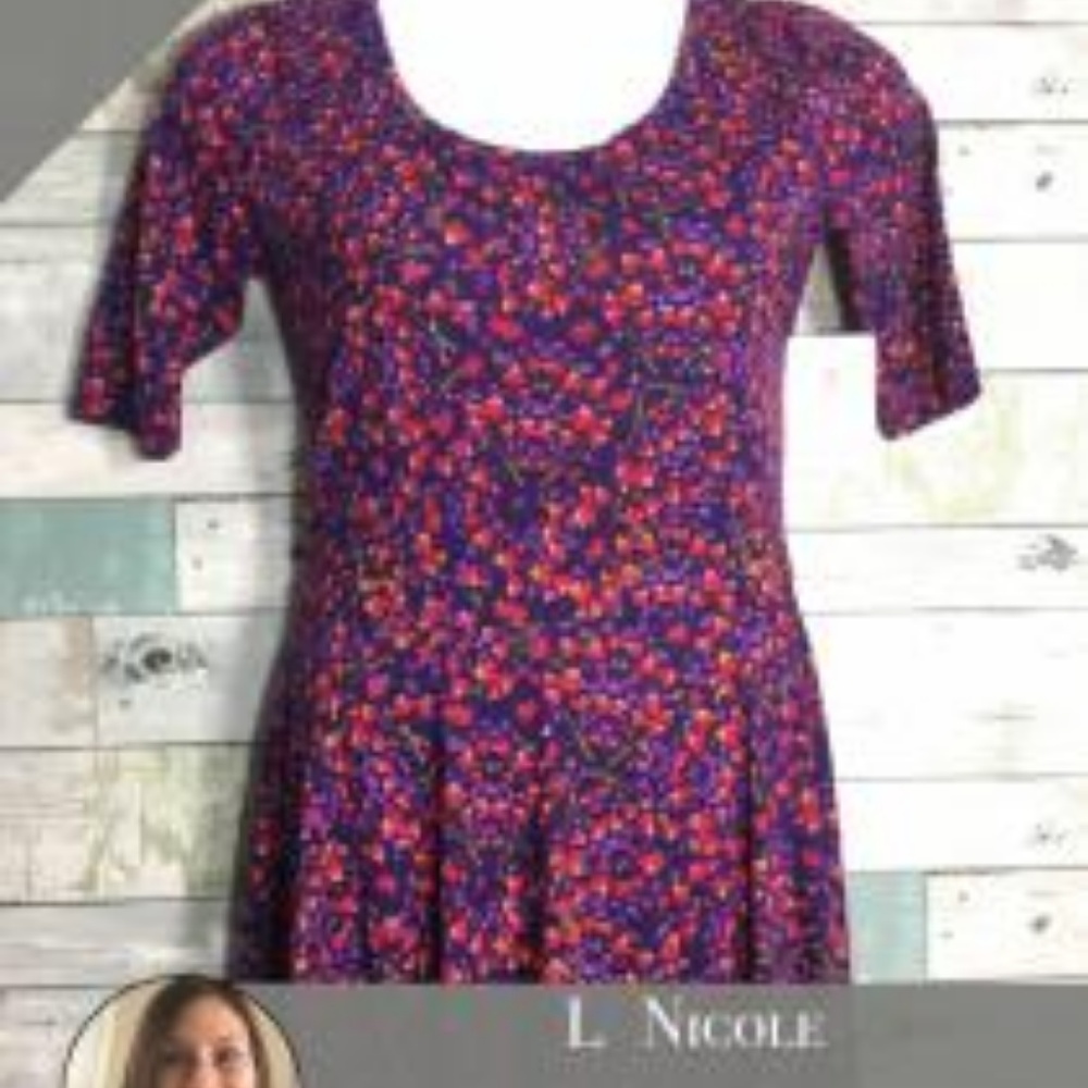 BNWT Large LuLaRoe Nicole Dress